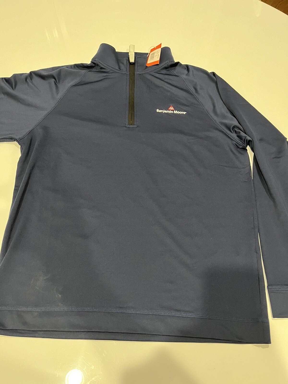 Cutter & Buck CBUK Jackson Half Zip Overknit MBK01255 Men's M Navy *w/logo gallery