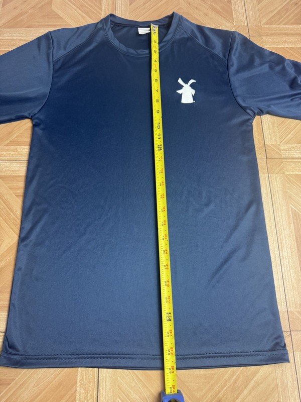 Paragon Dutch Bros Shirt Mens Small Blue Long Sleeve UPF 50 Sun Protection gallery