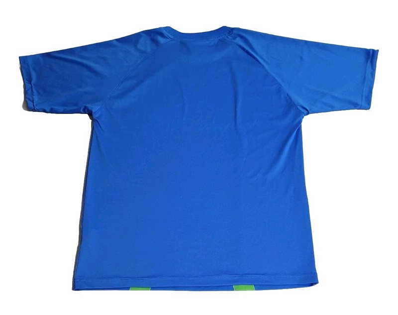 Nike Dri-Fit Star India Indian Cricket Sahara Blue Jersey Athletic Tee Size M gallery