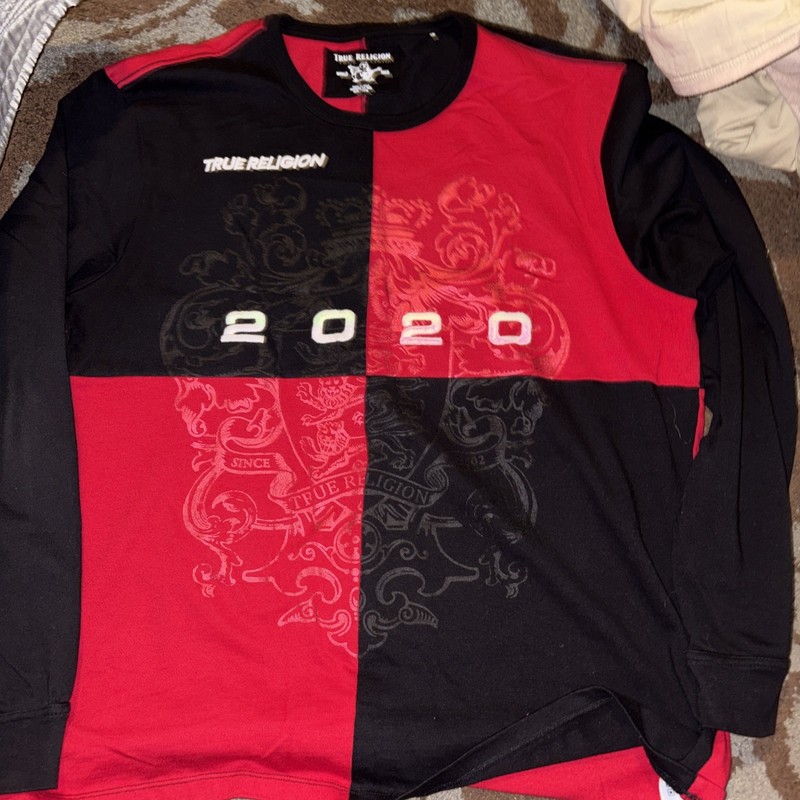 Lot of True Religion Blazing World Tour Logo Long Sleeve Sz XXXL gallery