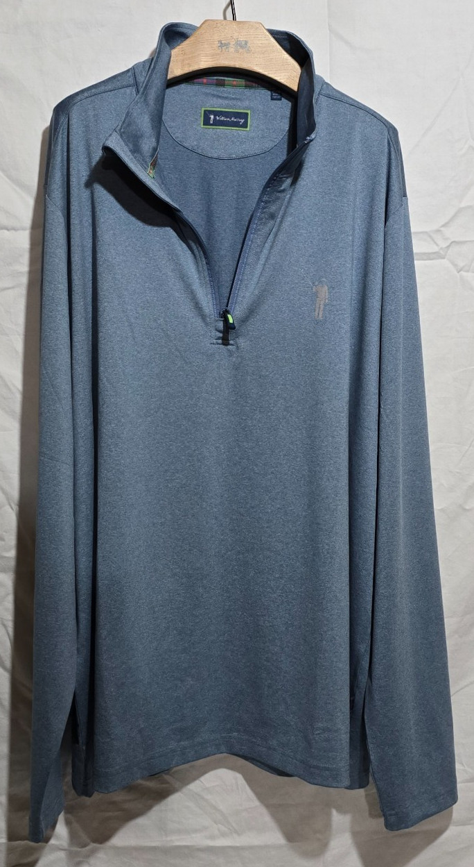 William Murray Men's Performance 1/4 Zip - Blue - Sz 2XL* gallery