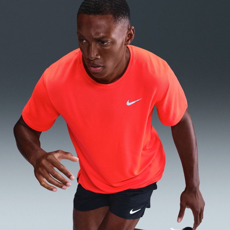 Nike $35 Miler Dri-FIT UV Mens UPF 40+ Running Top Sz S-XL Shirt NEW DV9315 635 gallery