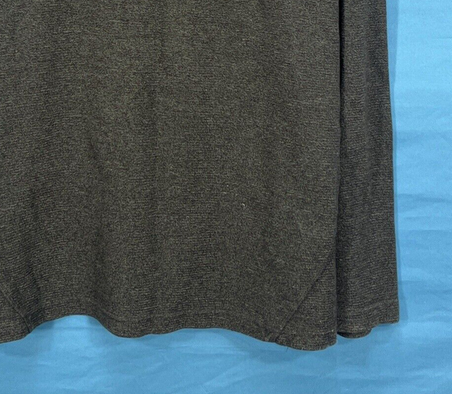 BCG GOLF Men's DARK GRAY Mid-Weight Knit 1/4-ZIP Long Sleeve PULLOVER SHIRT 2XL gallery