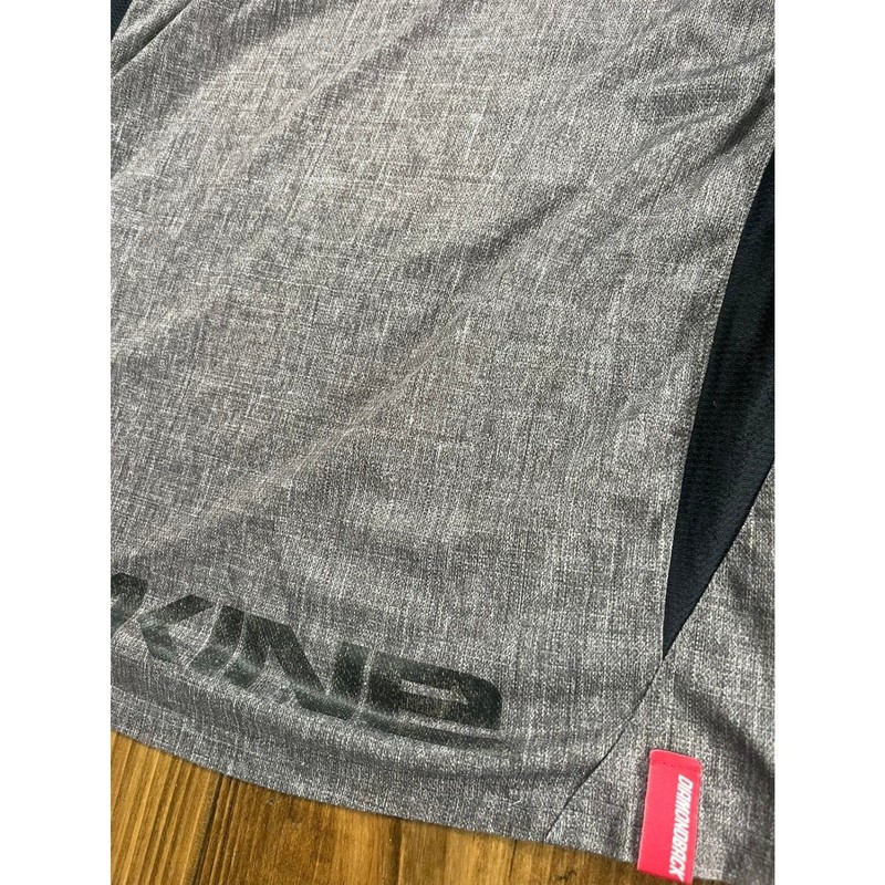 Dakine Diamondback Mens Gray Black Mountain Biking Jersey Shirt Size S gallery