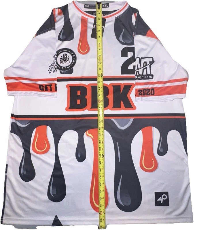 TWT Cornhole Jersey 3XL Together We Throw 100% Polyester NWT BBK Graphic Design gallery