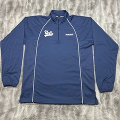 Marucci 1/4 Zip Pullover Mens Small Blue Baseball Warmup Training Yeti