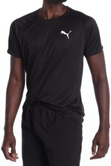 NWT Men’s PUMA RTG Drycell Tee Shirt BLACK Free Shipping