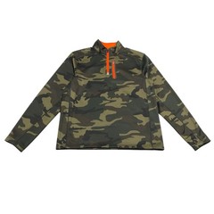 Russell Camouflage 1/4 Zip Long Sleeve Pullover Men’s Size S (34-36)