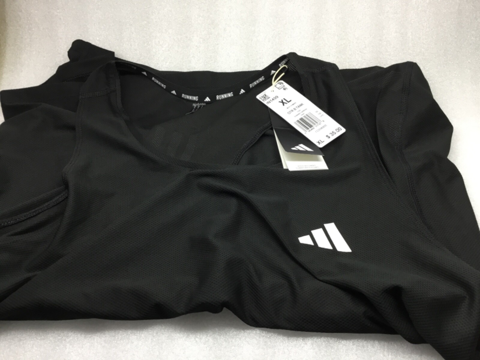 ADIDAS RUNNING OWN THE RUN Singlet Racing TANK TOP AEROREADY IN1499 Black XL gallery