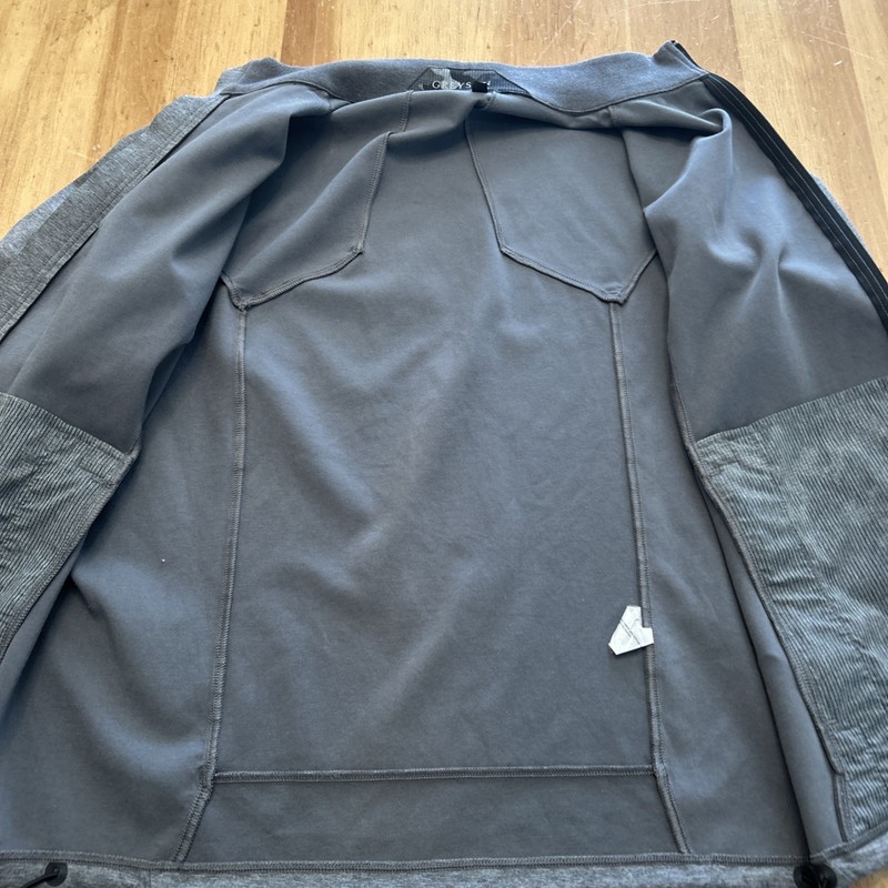 Greyson Performance Full Zip Sequoia Jacket Men’s Small Gray Excellent Condition gallery