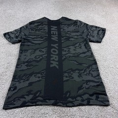 Lululemon Shirt Mens Large Black Gray Camo New York Metal Vent Tech Stretch