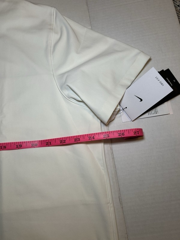 Nike 24.7 Top Shirt Short-Sleeve Snap-Down Perfect Stretch HQ6958-133 Men's L gallery