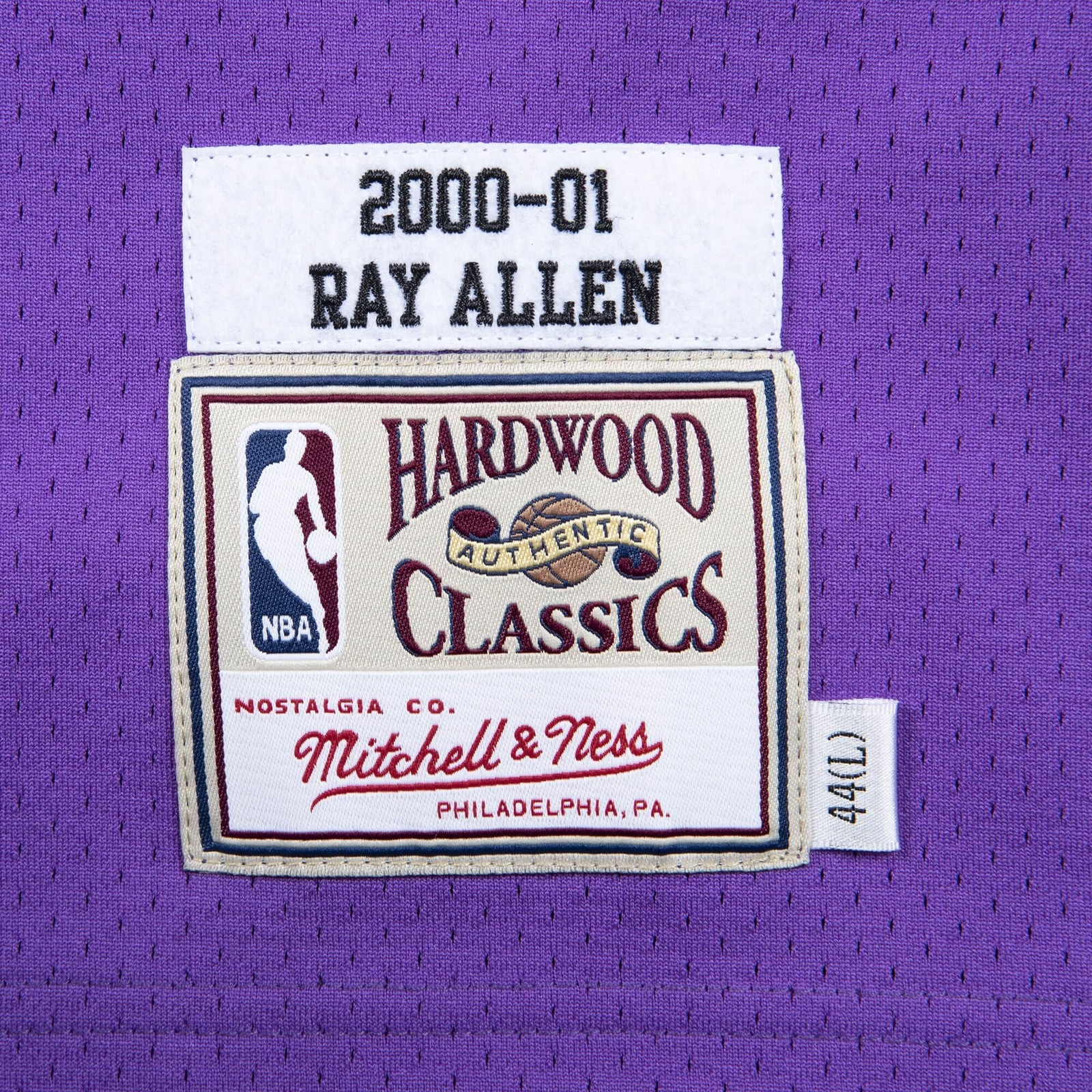 MITCHELL & NESS NBA AUTHENTIC JERSEY MILWAUKEE BUCKS 2000 RAY ALLEN gallery