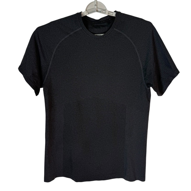VRST Mens Black Current Tech Seamless Training T-Shirt Short Sleeve Small gallery