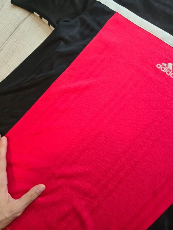 Vintage Adidas Football colorblock Jersey top Size Large gallery