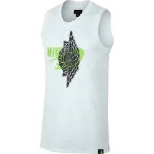 NIKE/JORDAN Jumpman Wings Classic Mesh Jersey BQ8479-100 White S New with Tags gallery