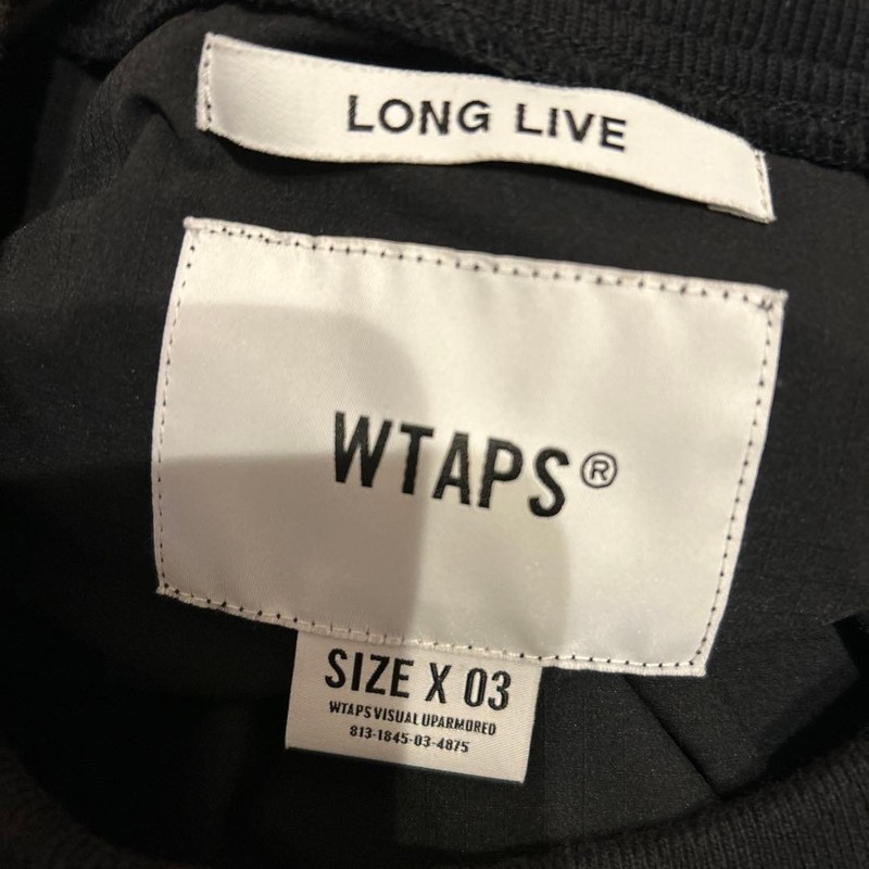 WTAPS 22SS SMOCK LS POLY RIPSTOP Pullover Jacket Black 221BRDT-SHM04 Size 3 L gallery
