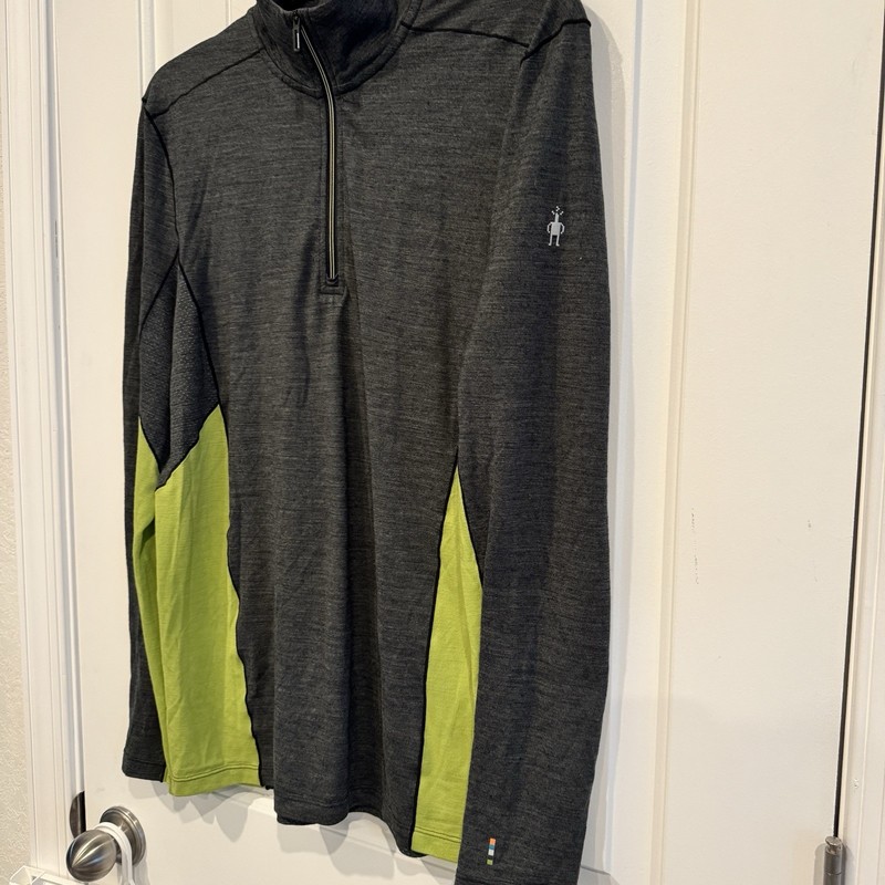Smartwool Pullover Men’s Medium Merino Sport 150 Wool Hiking Shirt 1/4 Zip gallery