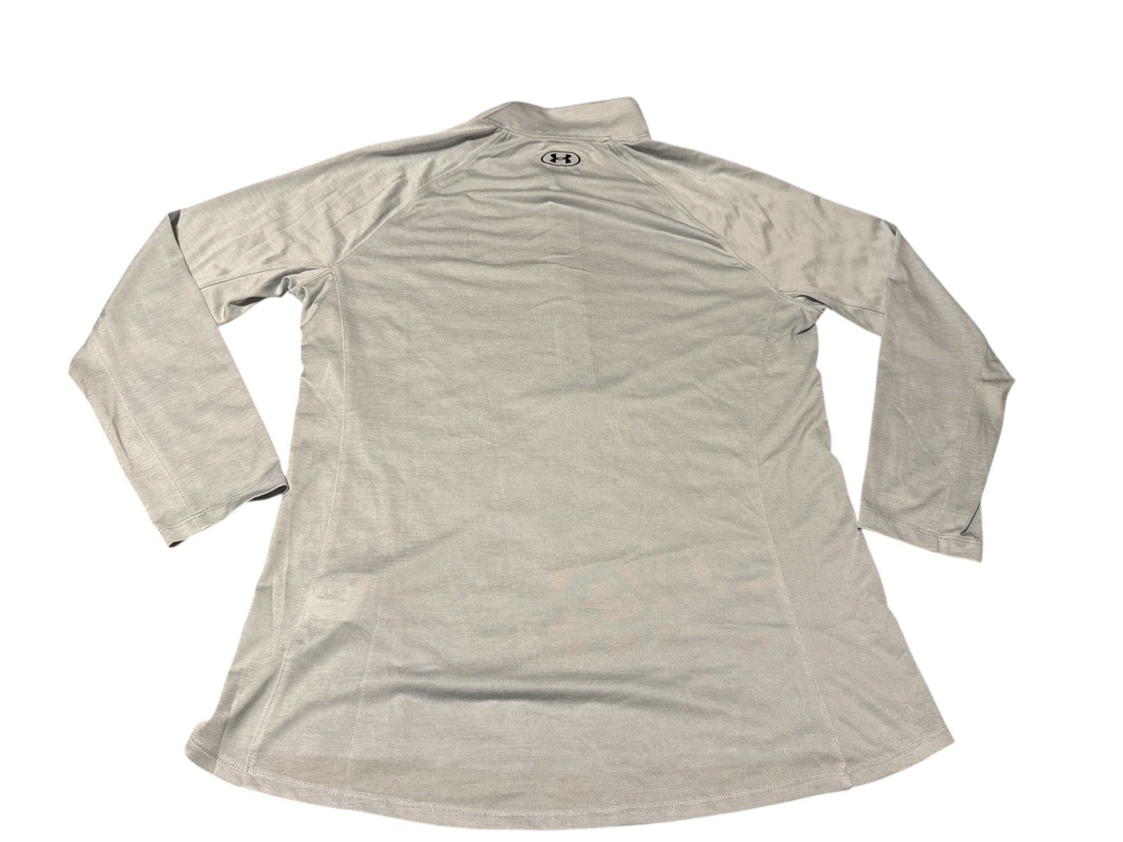 Under Armour Pullover Shirt Mens XL HeatGear Athletic Quarter Zip Loose Fit Gray gallery