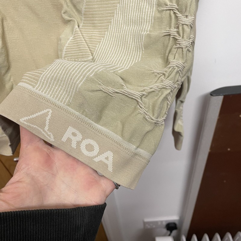 ROA Hiking 1/2 Zip 3D Knit Half Zip Jumper Technical Gorpcore RRP £305 Size XXL gallery