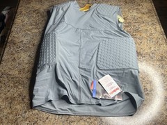 NOS McDavid 787T Hex Padded Sleeveless Body Shirt 5-Pad X-Large NWT