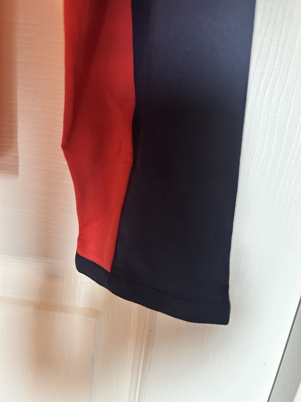 NWT Ralph Lauren RLX Navy & Red Pullover 1/4 Zip Size Large Dri-Wick gallery