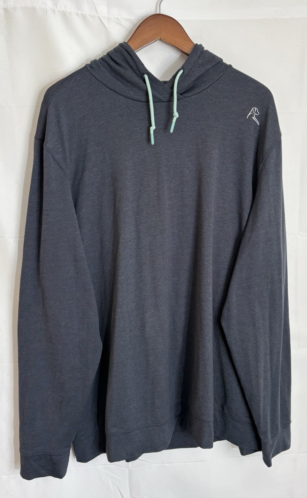 Rhoback Men's Size XXL Gray Performance Golf Stretch Pullover Hoodie Sweatshirt gallery