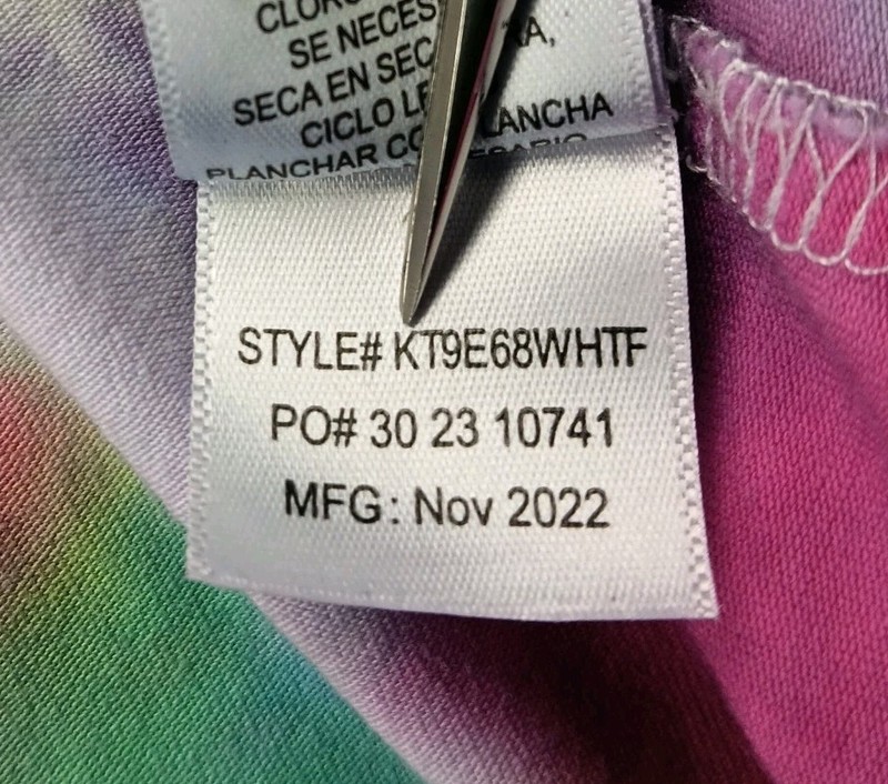 Handmade Tie-Dye XL Kenneth Cole Active T-Shirt Breatheable Festival Unisex OOAK gallery