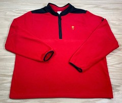 Men’s Nike Therma-Fit Ryder Cup Golf 1/2 Zip Fleece Pullover Top Adult XL Red