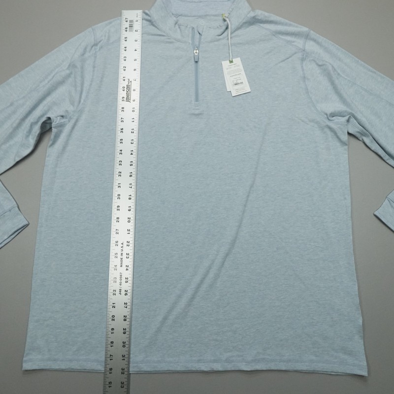Tasc Carrollton Performance 1/4 Zip Pullover Mens Size 3XL Cloud Heather Organic gallery