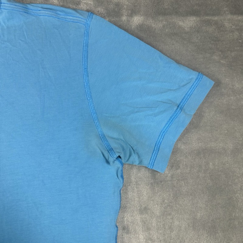 Lululemon Short Sleeve T Shirt Mens Medium Blue Athletic Gym Workout Outdoor gallery