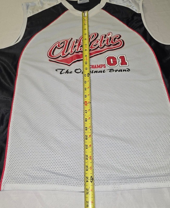 Vintage Athletic Champs 01 The Original Brand Basketball Mesh Jersey XL gallery