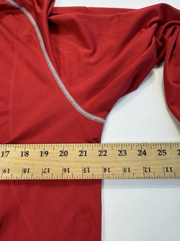 Nike Team Shirt Men's 2XL Red Workout Sports Performance Active Stretch gallery