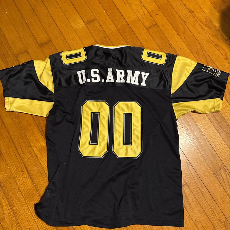 Battlefield Collection Army Strong Football Jersey USA Large Black #75 gallery