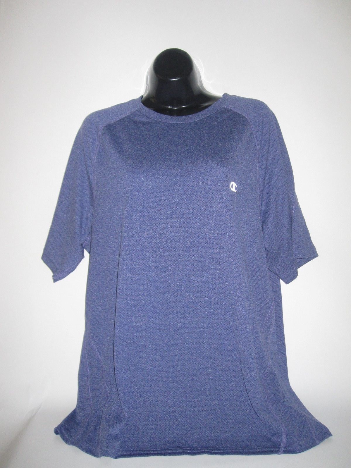 Men's CHAMPION Elite Double Dry Performance Wicking S/S Crewneck Shirt M gallery