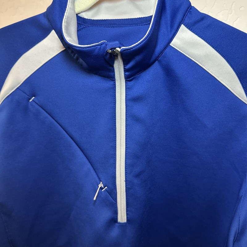 Sun Mountain Blue Track Suit Jacket Mens Medium Pullover Golf Outerwear gallery