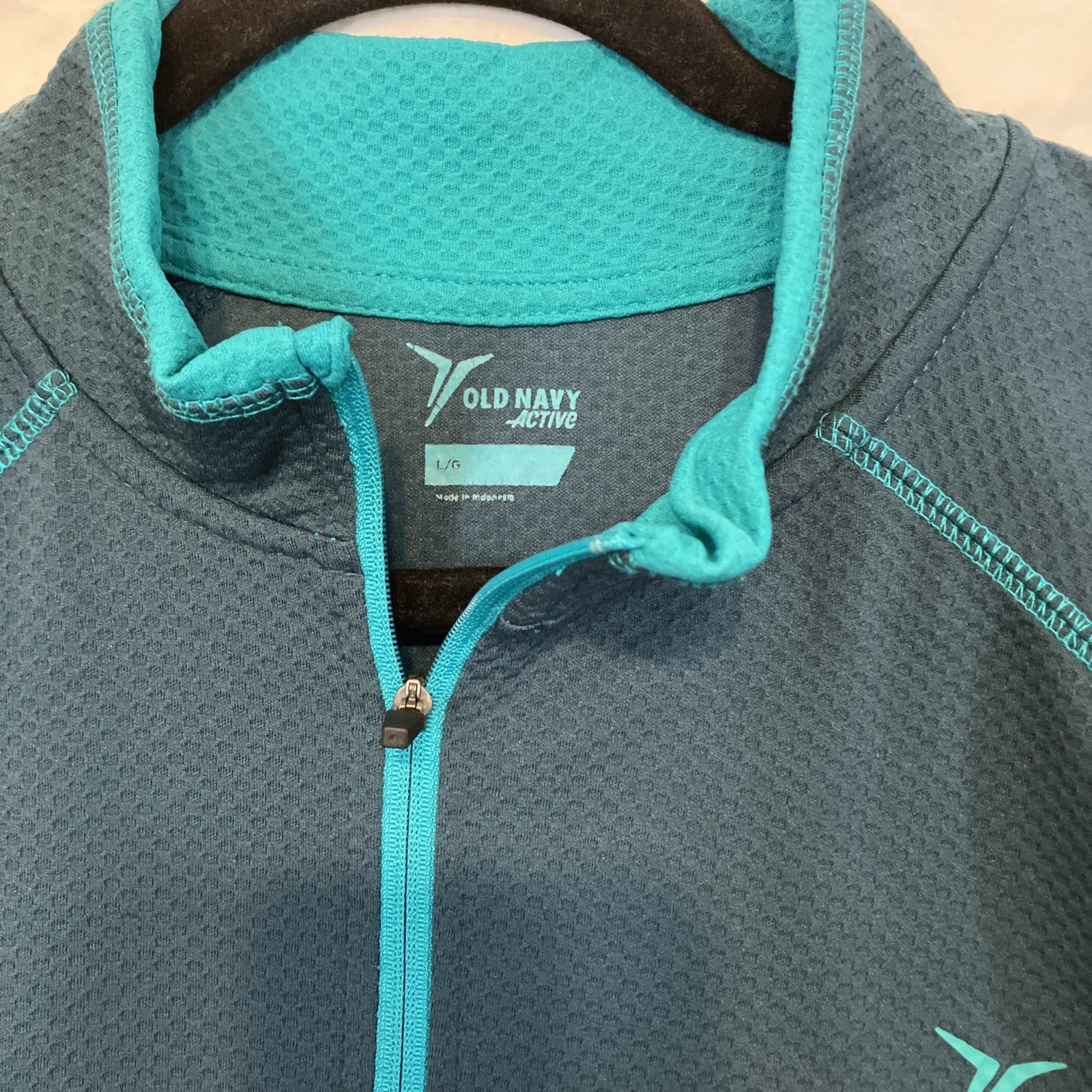 Old Navy Men’s Active Go Dry Quarter Zip Pullover Stretch L Simple gallery