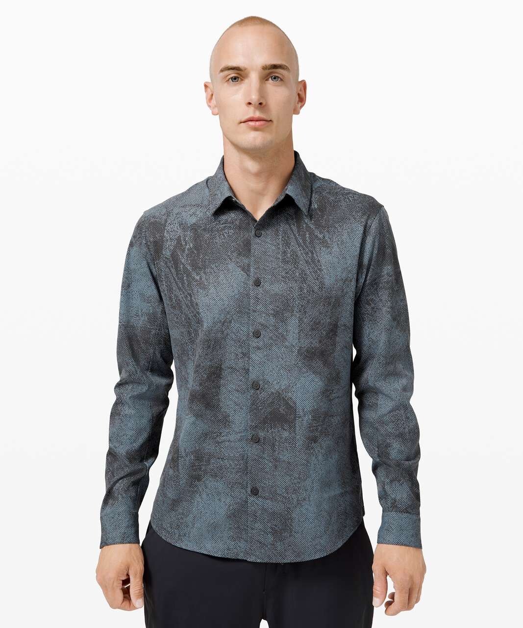 Lululemon Airing Easy Long Sleeve Shirt *Ventlight Mesh Mens XL gallery