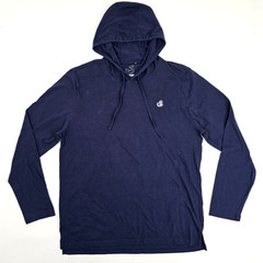 Swannies Bogey Train Golf Hoodie Pullover Men L, Navy Blue w Graphic Lightweight