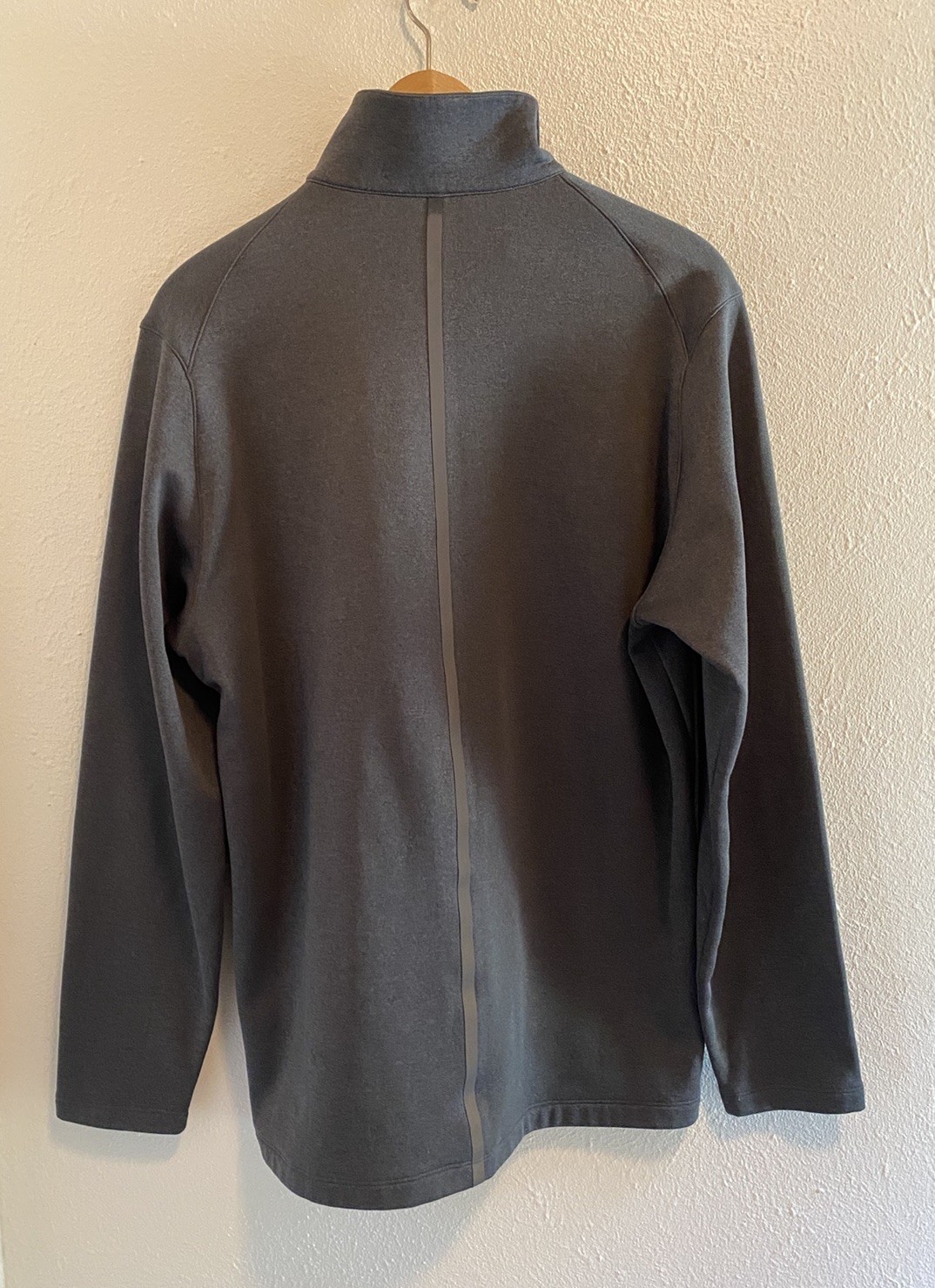 Nike Tiger Woods Collection Pullover Men's Sz M Gray Shirt Jacket Snap Mock Neck gallery