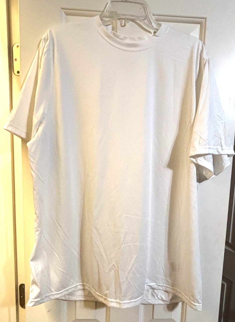 Nike Dri Fit Shirt White Short Sleeve Size Mens XL NEW gallery