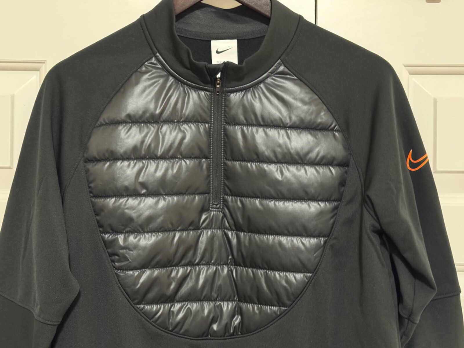 New! Mens US Medium NIKE ACADEMY WINTER WARRIOR THERMA-FIT 1/2 ZIP SOCCER TOP gallery