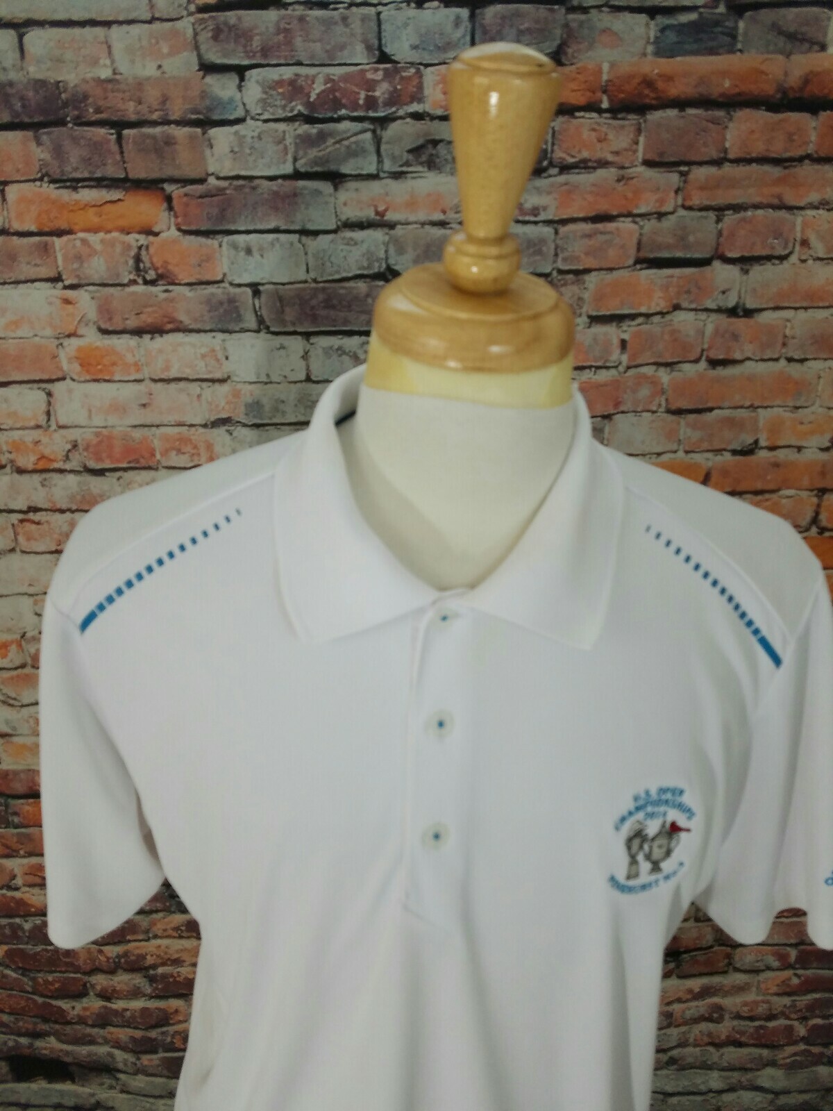 Adidas Climachill US OPEN CHAMPIONSHIP PINEHURST Athletic Golf Polo Shirt Sz L gallery