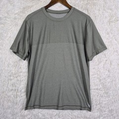 Vuori Strato Tech Tee Mens Large Olive Green Heather Performance T-Shirt V197