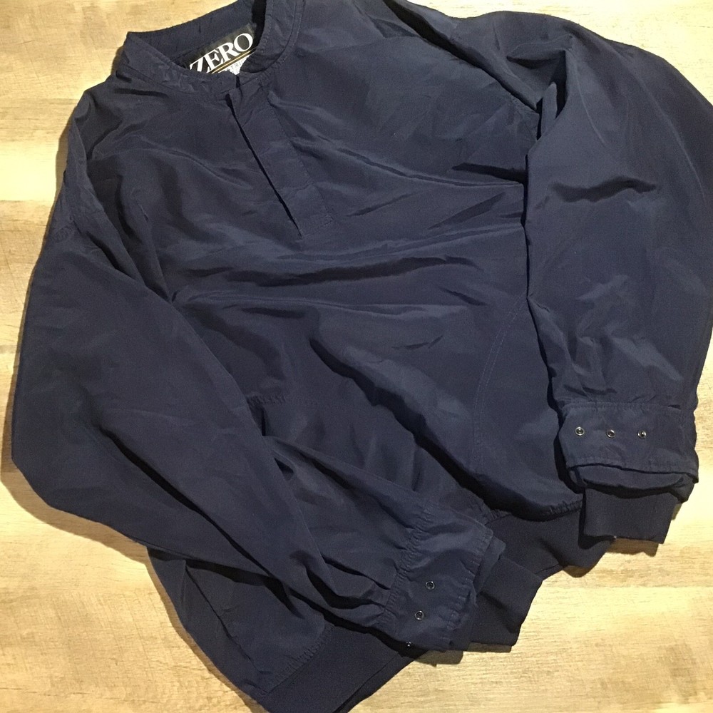 Zero Restriction Mens Large Golf Outerwear 1/4 Snap Pullover Windbreaker