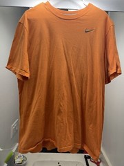 Nike Men’s Dry Tee Dri-FIT Cotton Crew Solid T Shirt Swoosh White X-Large XL