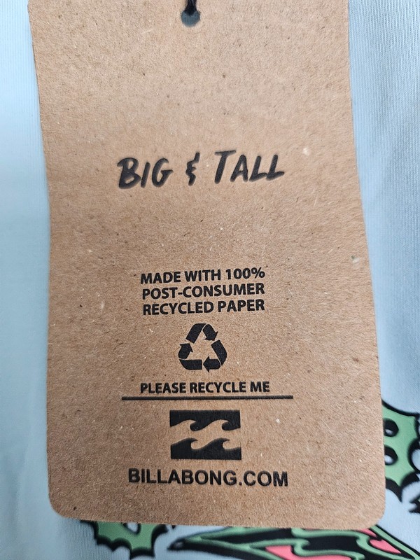 6XL Billabong T-Shirt Blue Long Sleeve gallery