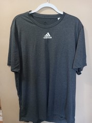 Adidas SS Pregame A Grey T-Shirt HT3978 Size XL