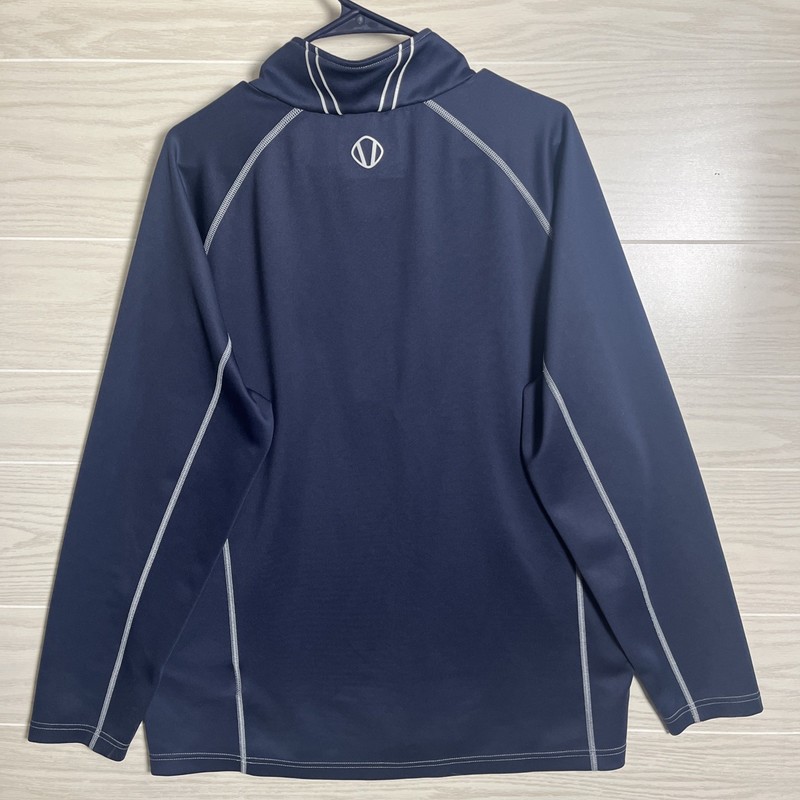 Sunice 1/4 Zip Golf Pullover Blue Mens XL Sweater Long Sleeve Pocket gallery