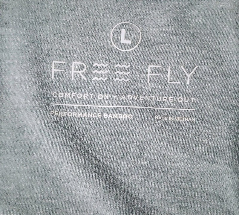 Free Fly Bamboo Flex Quarter Zip Men's L In Sea Foam Stretch UPF 50 Performance gallery
